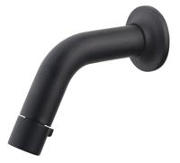 Wiesbaden Sophia fonteinkraan met muurbevestiging 1/2" mat zwart - thumbnail