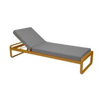 Fermob Bellevie Premium Sunlounger ligbed Gingerbread - thumbnail