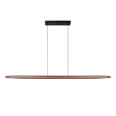Lucide LANGHOLT - Hanglamp - LED Dimb. - CCT - 1x28W 2200K/4000K - Licht hout | Vibes