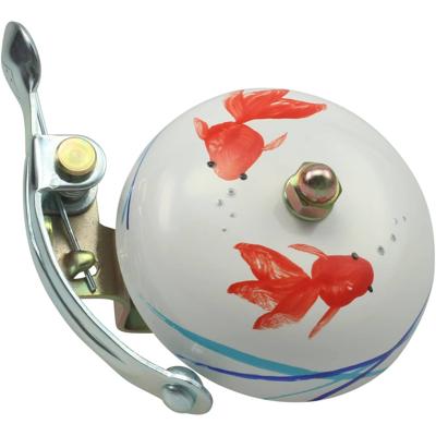 CRANE Suzu bell - hand painted - koi