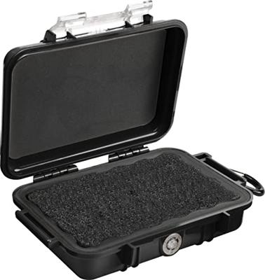 Peli 1020 Micro Beschermkoffer Zwart/Transparant
