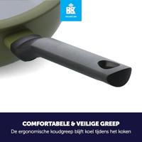 Enjoy wok Olijfgroen 28 cm - thumbnail