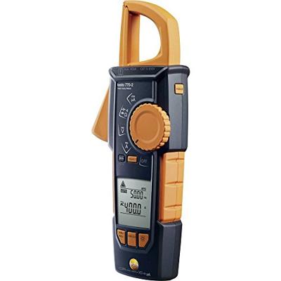 testo 770-2 Stroomtang, Multimeter Digitaal CAT III 1000 V, CAT IV 600 V Weergave (counts): 4000 testo 770-2 Stroomtang, Multimeter Digitaal CAT III 1000 V, CAT IV 600 V Weergave (counts): 4000