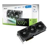 PNY RTX 5070 Ti Videokaart GeForce RTX 5070 Ti 16 GB GDDR7-RAM - thumbnail