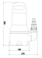 GARDENA 25000 09046-61 Dompelpomp voor vervuild water 25.000 l/h 11 m - thumbnail