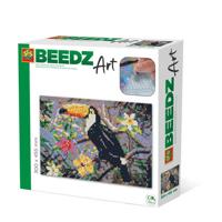 SES Creative Beedz Art Strijkkralen Toekan 30x45.5 cm 7000 Stuks - thumbnail