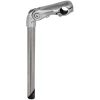 Stuurpen Ergotec Kobra verstelbaar RVS 25,4 / 300x90 / 25,4 mm - zilver - thumbnail