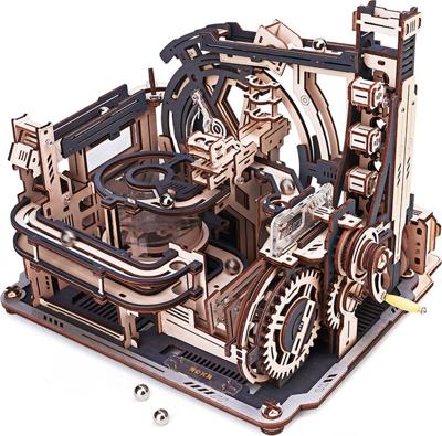 Robotime Marble Knikkerbaan Spaceport DIY Modelbouw Knutselen Robotime Marble Knikkerbaan Spaceport DIY Modelbouw Knutselen