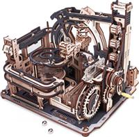 Robotime Marble Knikkerbaan Spaceport DIY Modelbouw Knutselen - thumbnail