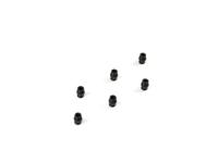 Team C T08891 Reserveonderdeel Kogelkop 6.8 mm besturing kort zwart - thumbnail