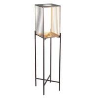 PTMD windlicht op standaard axin l goudkleurig 120 cm | 2 stuks - thumbnail