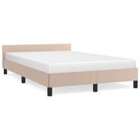 Bedframe met hoofdeinde zonder matras Cappuccino 120x200 cm - thumbnail
