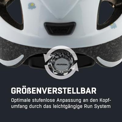 Olympic Sportswear Alpina sports kinderhelm ximo white bear 49-54 glans - thumbnail