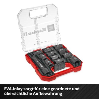 Einhell Impact 109283 Bit- en steeksleutelset 1/2