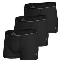 Heren Boxer Shorts Adidas Active Micro Flex Eco Zwart 3 Stuks - Maat: S - thumbnail