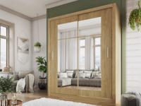 Kast IDOLE 2 schuifdeuren shetland eik - thumbnail