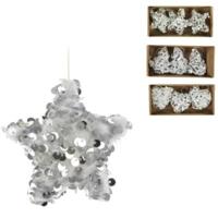 Hangdecoratie met pailletten 3 assorti set van 3 | 12 stuks - thumbnail