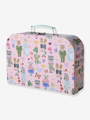 3-delige set kinderkoffers NATHALIE LETE PINK rice rozen 3-delige set kinderkoffers NATHALIE LETE PINK rice rozen