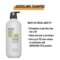 KMS Hair Addvolume Shampoo 750ml - thumbnail