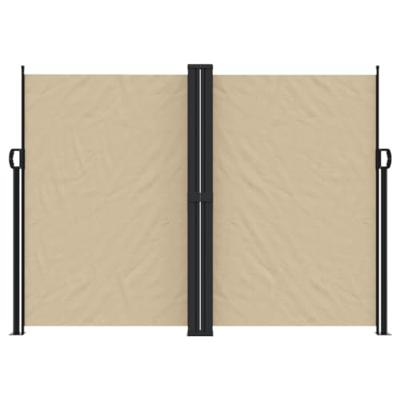 VidaXL Windscherm uittrekbaar 180x1000 cm beige