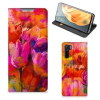 Bookcase OPPO Reno3 | A91 Tulips - thumbnail