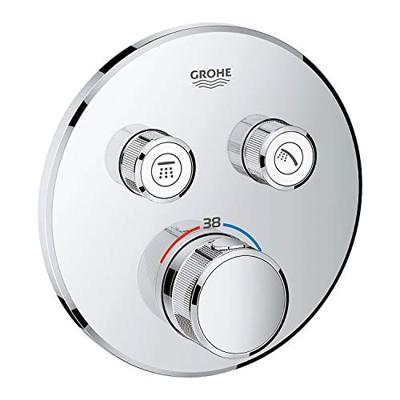Thermostatische Douchekraan GROHE Grohtherm Smart Controle met Omstelling Hard Graphite Geborsteld Thermostatische Douchekraan GROHE Grohtherm Smart Controle met Omstelling Hard Graphite Geborsteld