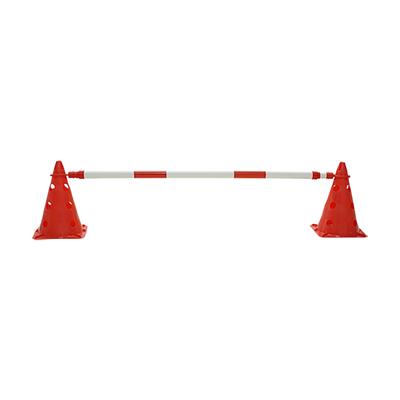 POLE FOR AGILITY METALLIC HURDLE EXTENSIBLE RED/WHITE
