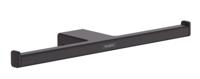 Dubbele Toiletrolhouder HansGrohe AddStoris Mat Zwart - thumbnail