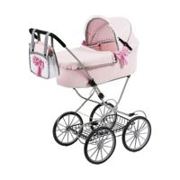 Poppenwagen Reig Dolls Pram Roze 64 cm - thumbnail