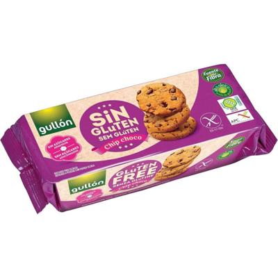 Gullon Chocolate chip cookies glutenvrij 130 Gram