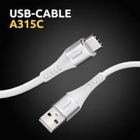 Kabel USB-C naar USB INTENSO 7901102 1,5 m Wit - thumbnail