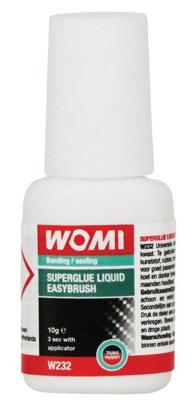 Secondelijm Womi W232 Superglue Liquid Easybrush Transparant 10 gram