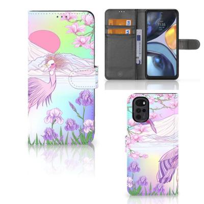 Motorola Moto G22 | Telefoonhoesje | Met pasjeshouder | Bird