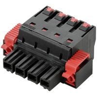 Weidmüller 2493330000 Male behuizing (kabel) BU/SU Totaal aantal polen: 5 Rastermaat: 10.16 mm Inhoud: 16 stuk(s) - thumbnail