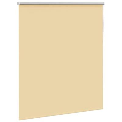 Rolgordijn verduisterend 125x150 cm stofbreedte 121,6 cm beige