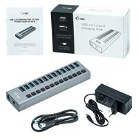 i-tec I-TEC USB 3.0 Charging HUB 13 Port U3CHARGEHUB13 USB-hub 13 poorten USB-A USB 3.0 5 GBit/s Grijs - thumbnail