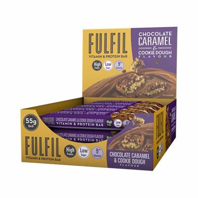 Fulfil Vitamin & Protein Bar Peanut & Caramel (15 x 55 g) Fulfil Vitamin & Protein Bar Peanut & Caramel (15 x 55 g)