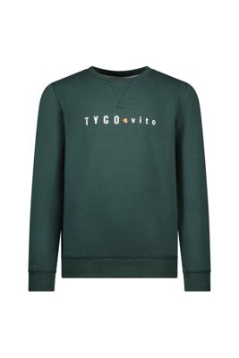 Tygo & Vito winter sweater jongens - groen