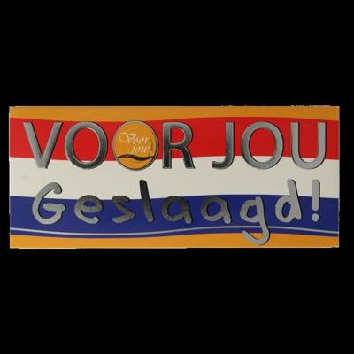 Voor Jou! Wensreep geslaagd 70 Gram