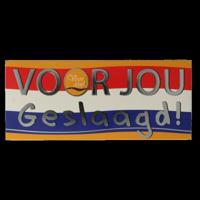 Voor Jou! Wensreep geslaagd 70 Gram - thumbnail