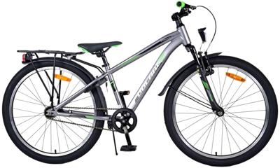 Volare cross kinderfiets - jongens - 24 inch - donker grijs