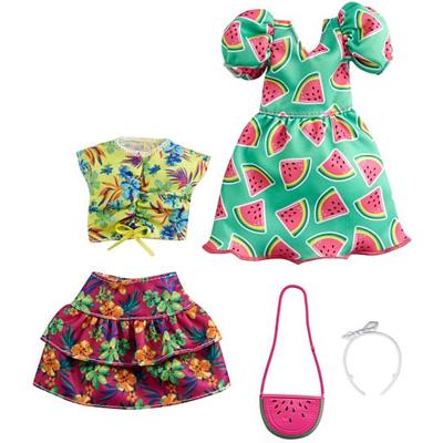 Barbie - Fashion 2-Pakke - Watermelon-Print Dress (GRC85)