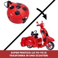 Scooter Miraculous Switch'n Go + Ladybug Lucky Charm Bandai 26 cm Gearticuleerde pop - P50668 - thumbnail