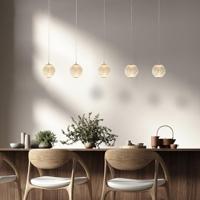 Searchlight 5-lichts hanglampAllure chroom rechthoekig - 51485-5CC - thumbnail