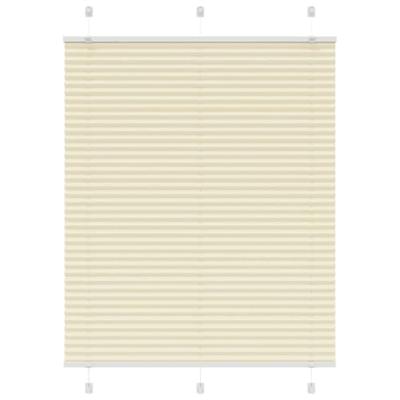 Pliss rolgordijn 105x150cm stofbreedte 104,4cm polyester crme