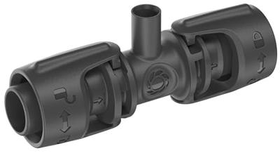 GARDENA micro-drip-system t-stuk voor sproeiers verbinding (donkergrijs)