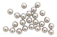 Simson Kogels 1/4 inch zilver 24 stuks - thumbnail