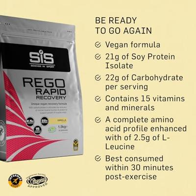 SIS Rego Rapid Recovery Vanille 1.5kg