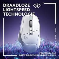 Logitech-G G502 X Lightspeed Wit Draadloze Gaming Muis - thumbnail