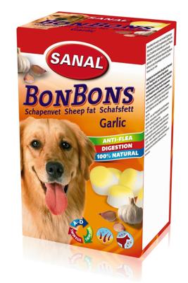 Sanal bonbons schapenvet knoflook, 150g Sanal bonbons schapenvet knoflook, 150g